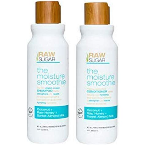 Raw sugar shampoo and conditioner - Key Ingredients: Zinc pyrithione, squalane, coconut oil, and sugar kelp extract | Hair Type: All, especially oily and dry scalp | Sulfate-Free: Yes | Scent: Mint, vanilla, sage, and lavender | Size: 9.5 ounces | Cruelty-Free: Yes. ... The 17 Best Shampoos and Conditioners for Dry Hair of 2023 The 15 Best Blue Shampoos Stylists Love ...